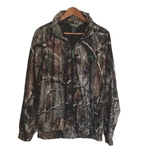 Remington  Hunting Jacket Mens Size Large Mossy Oak Break Up Infinity Camo Lined